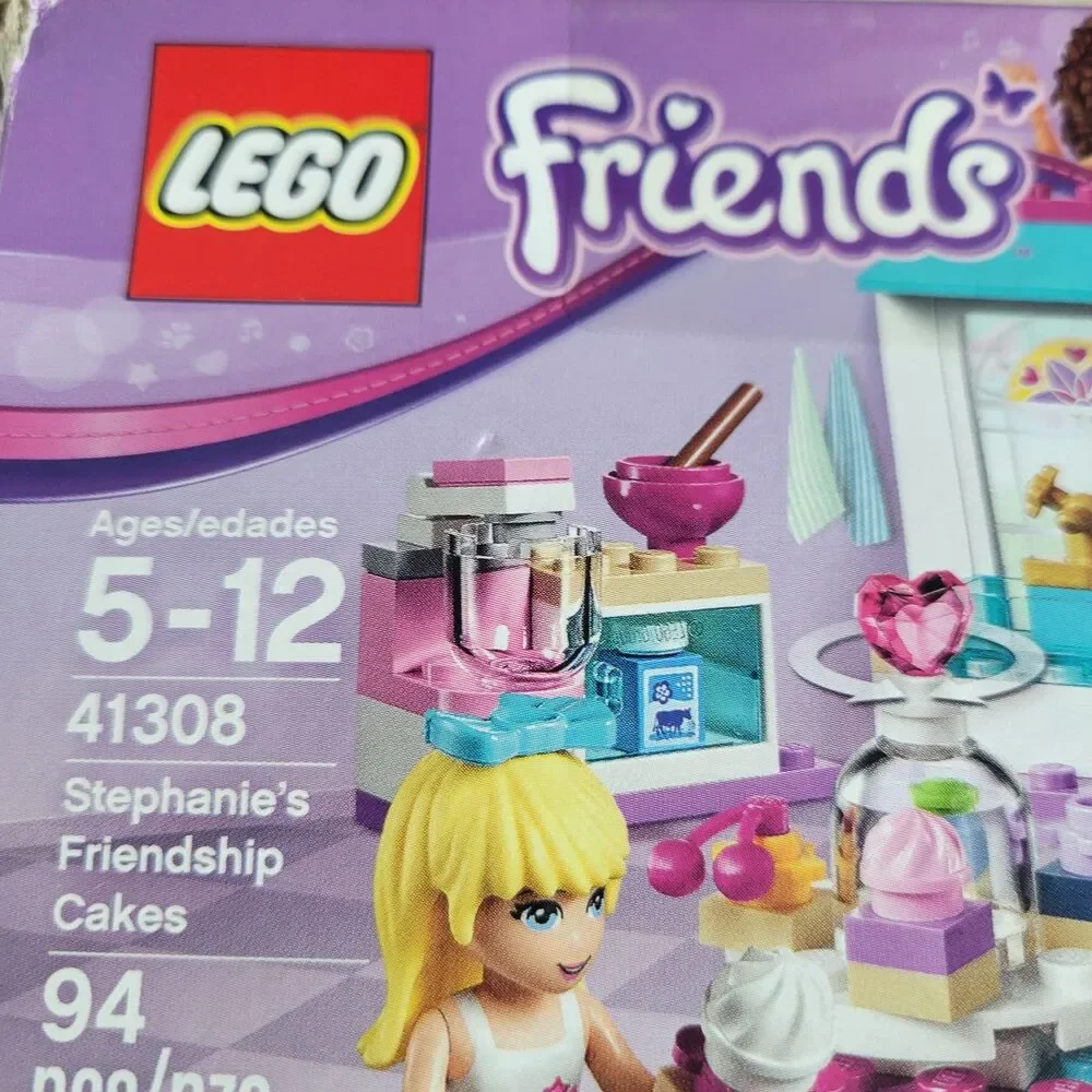 LEGO FRIENDS Stephanies Friendship Cakes 41308 Instructions Bakery Incomplete